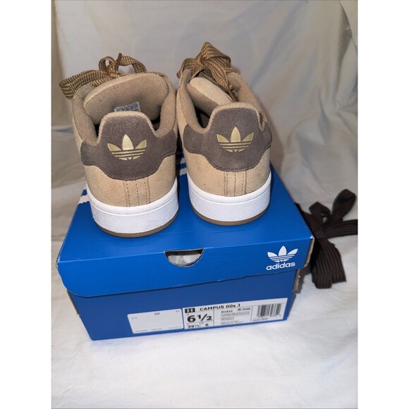 Adidas Originals Campus 00s Unisex Brown Trainers Sneakers JI1022 6.5 Y - Picture 4 of 9